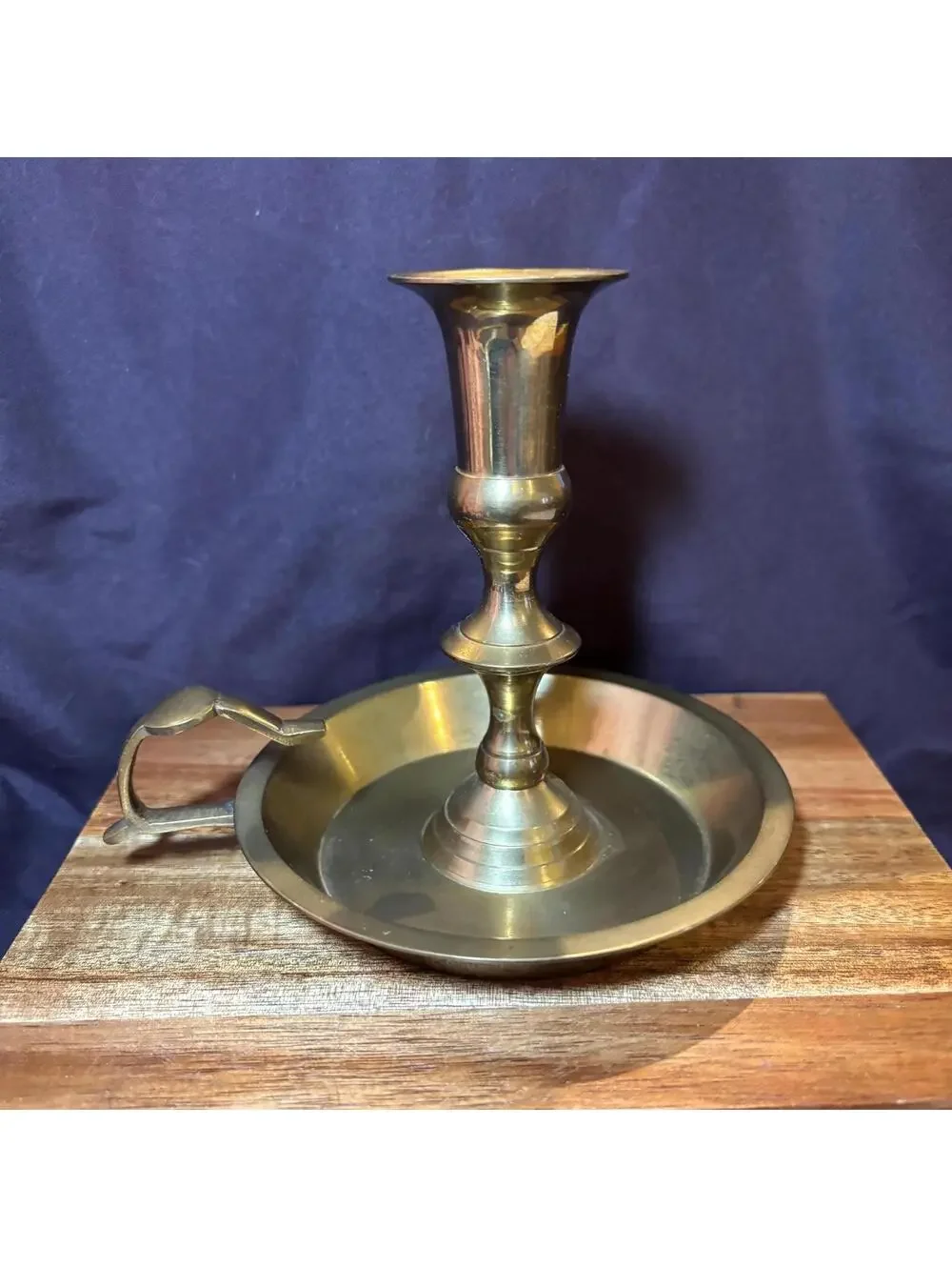 Brass Bedchamber Candlestick - Wee Willy Winkie